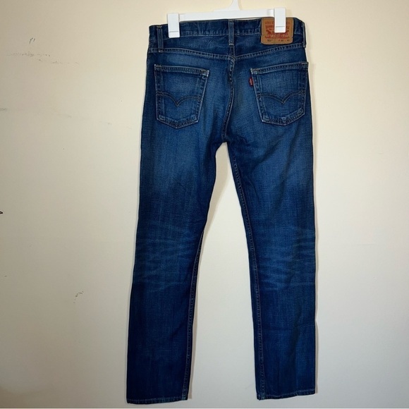 Levi’s Men’s 513 Slim Straight Jeans Size 30x32 - Picture 4 of 13